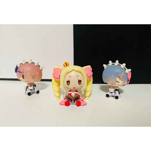 Re:Zero Starting Life In Another World Mini Chibi Figures Set - Picture 3 of 8